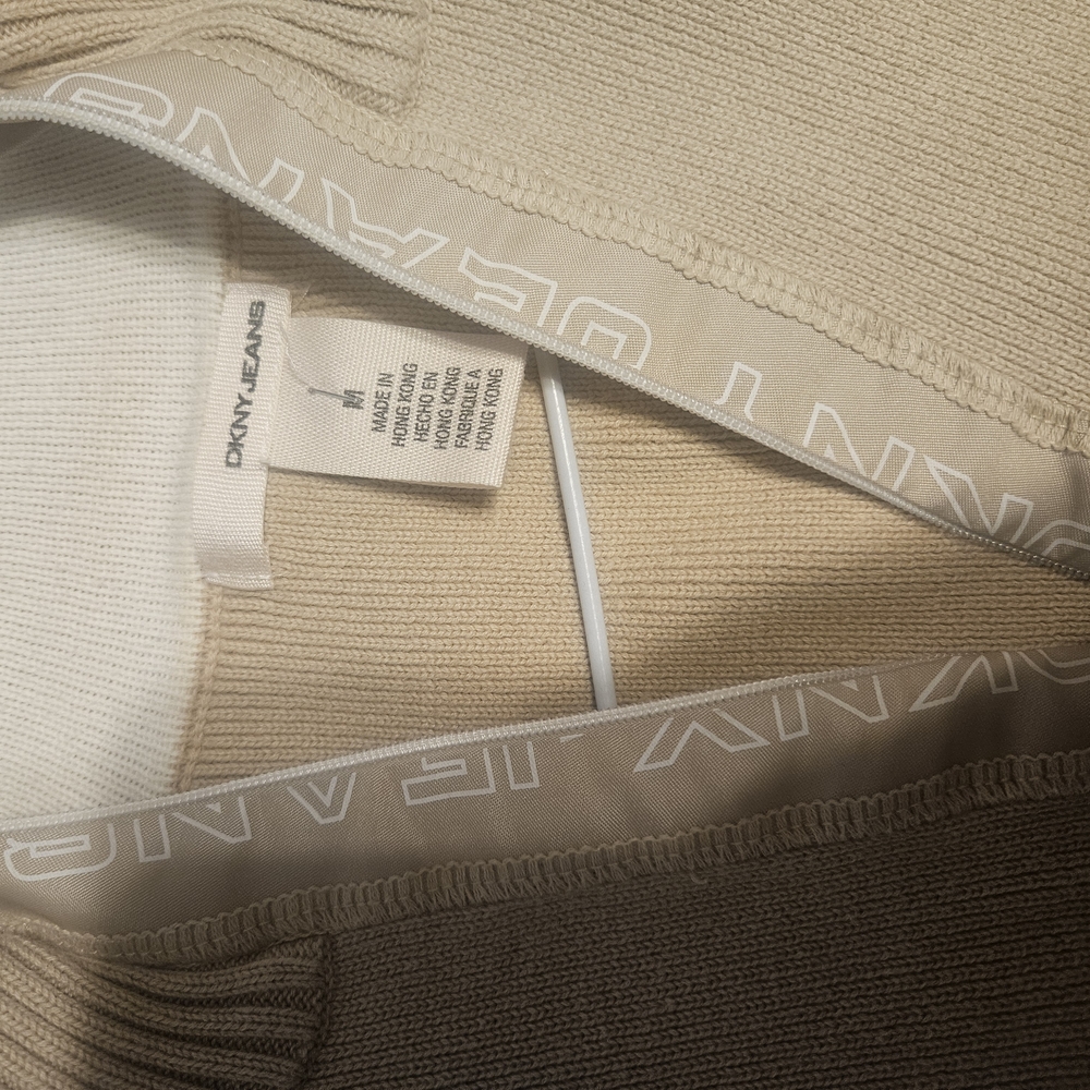 DKNY Jeans Beige Sweater